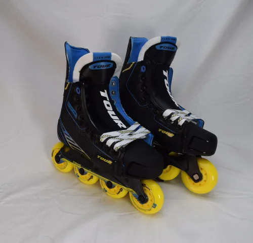 Slightly Used Tour CODE 9.one Jr. Inline Hockey Skate | Youth Size 4